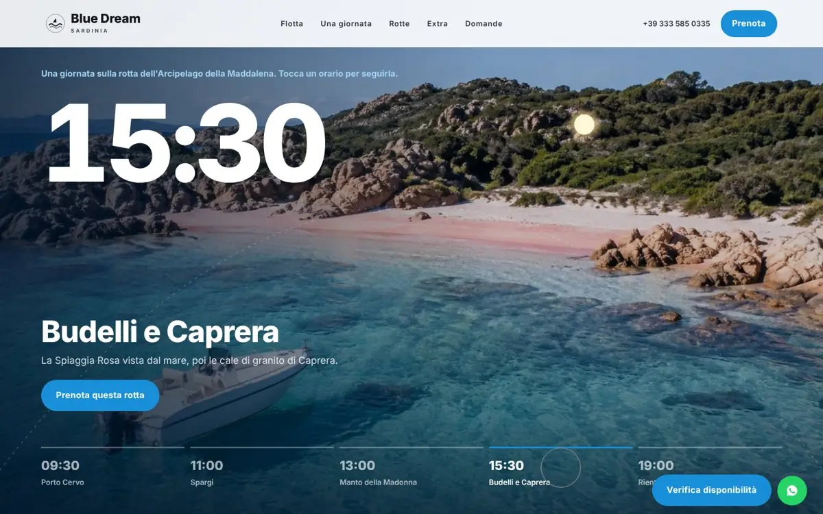 Bozza: una giornata in mare a click